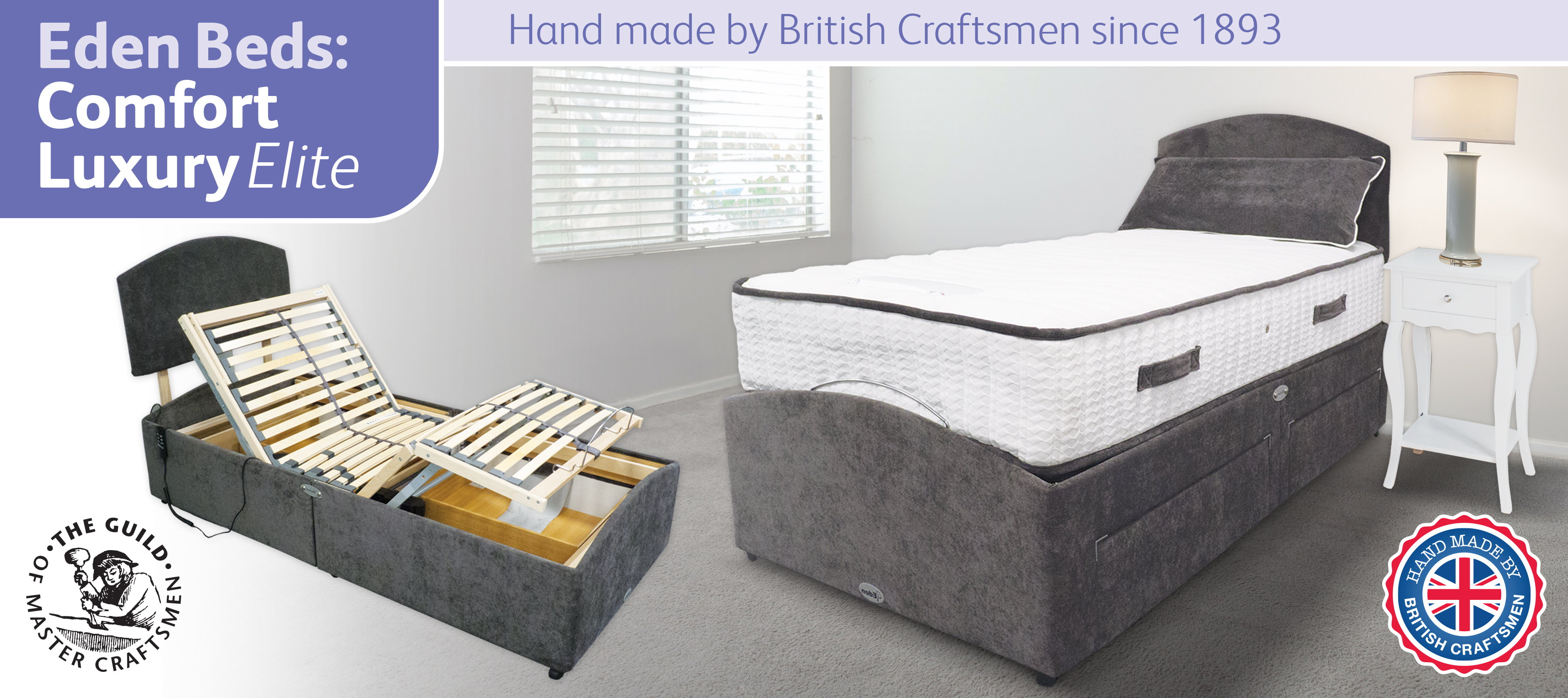 Eden Comfort Luxury Elite Bed Header