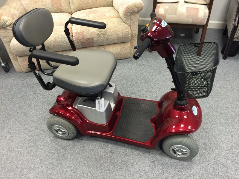Kymco Boot Scooter Red