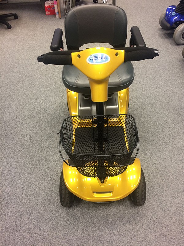 Kymco Boot Scooter Yellow