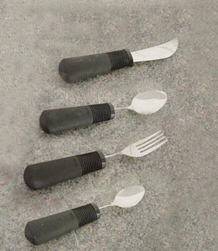 Cutlery with Good Grip Handles