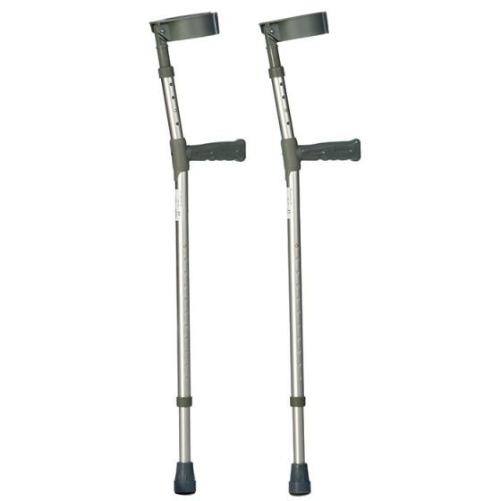 Double Adjustable Crutches Extra Long