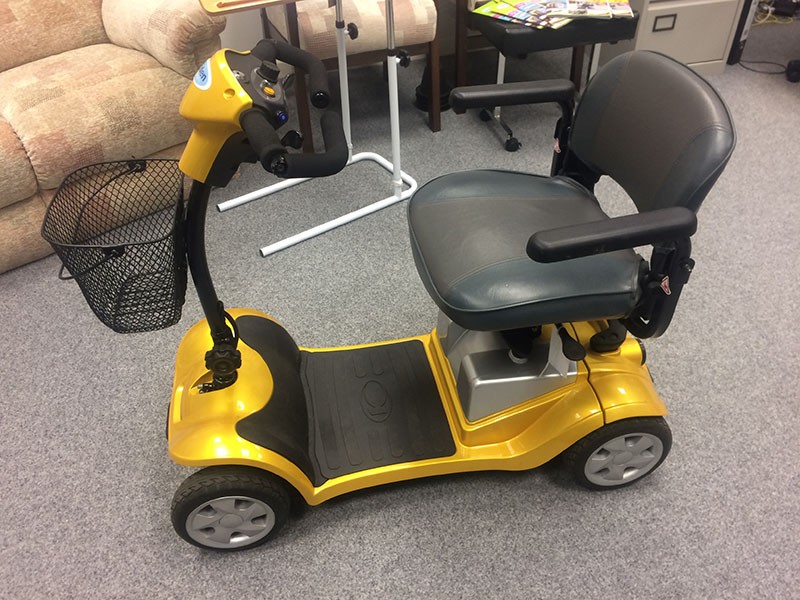Kymco Boot Scooter Yellow