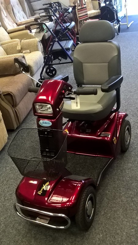 Electric Mobility Rascal Red 6mph