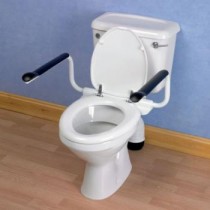 Toilet Seat with Armrests