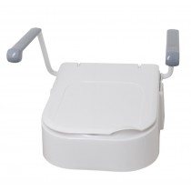 Raised Toilet Seat with Arms
