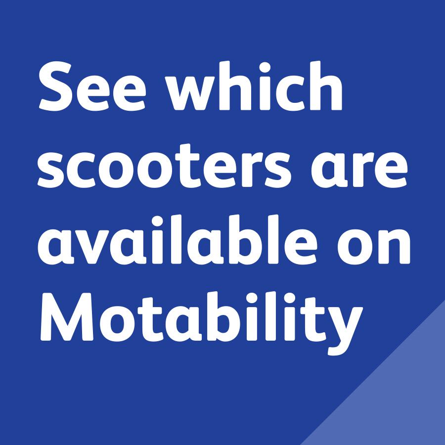 See which scooters are available on Motability